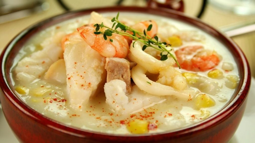 Seafood Chowder Recipe | Seafood Chowder Soup Recipe