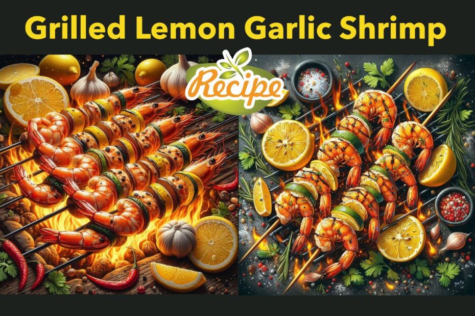 Grilled Lemon Garlic Shrimp Recipe